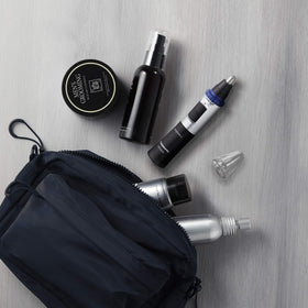Panasonic ER-GN30 with protective cap and cleaning brush for easy maintenance
