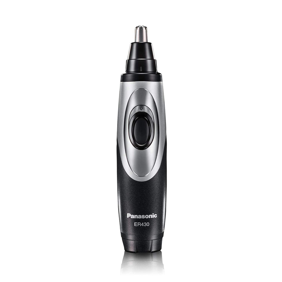 Panasonic ER430K front view showing compact ergonomic design and controls for precise trimming