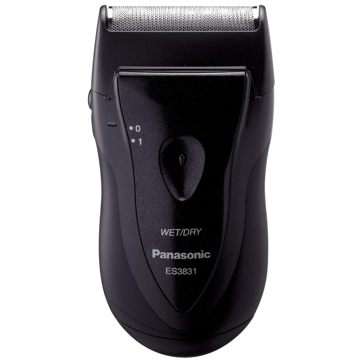 Panasonic ES3831K front profile showing compact design and travel convenience
