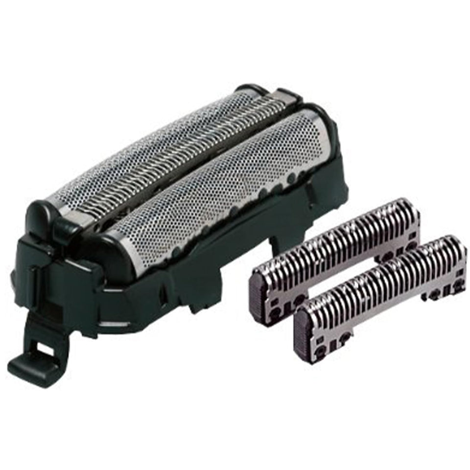 Panasonic foil and blade front packaging showing model WES9013PC and compatibility benefits