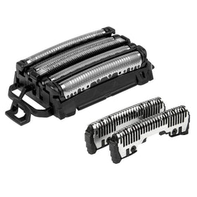 Panasonic replacement foil and blade side profile demonstrating exact fit