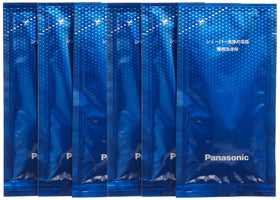 Panasonic LAMDASH cleaning fluid bottle front showing brand and refill pack