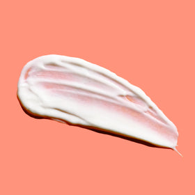 Close-up of PanOxyl ingredient list highlighting zinc oxide and hyaluronic acid benefits