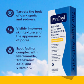PanOxyl close-up of a transparent patch texture for smooth coverage