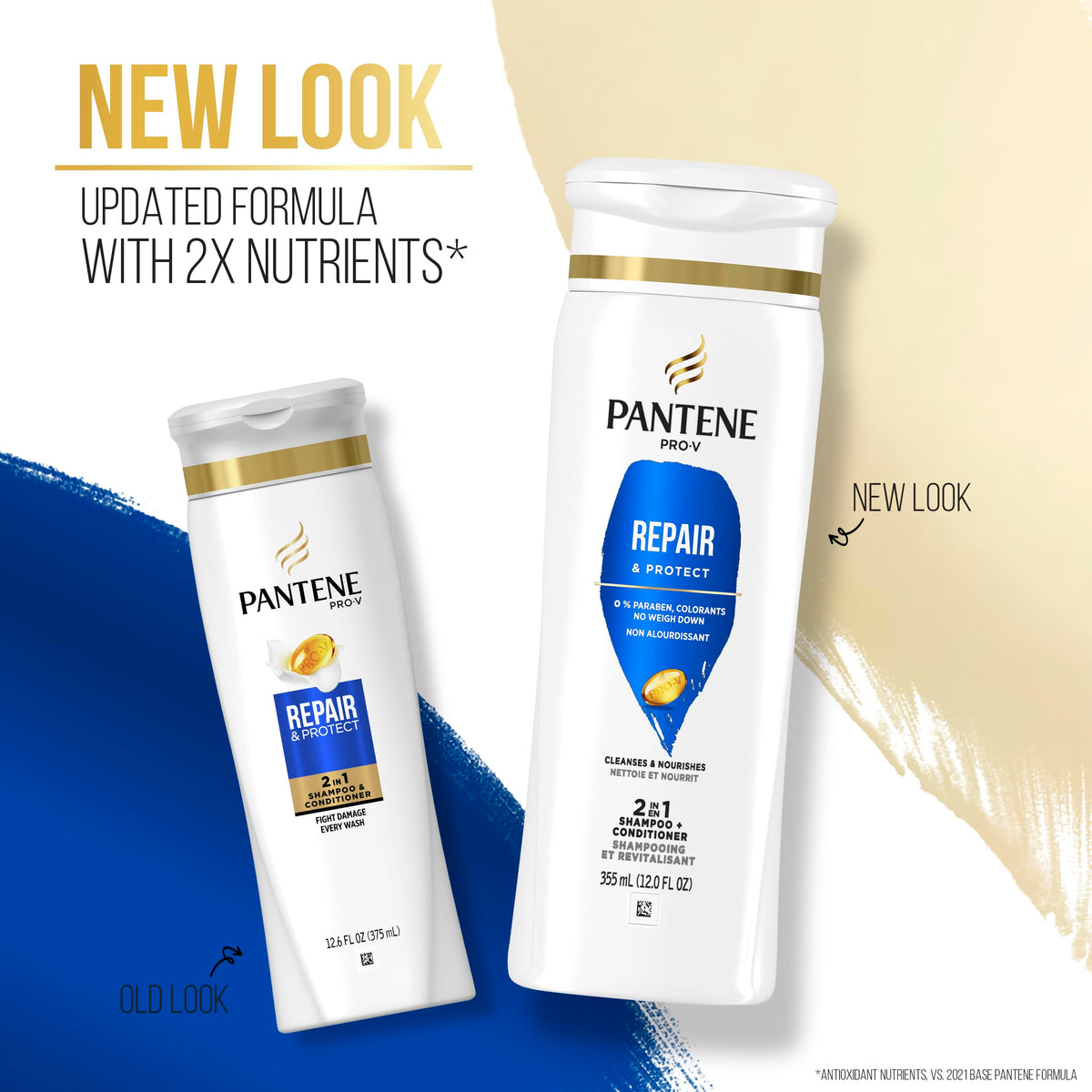 Pantene creamy lather texture proving nutrient-rich foam