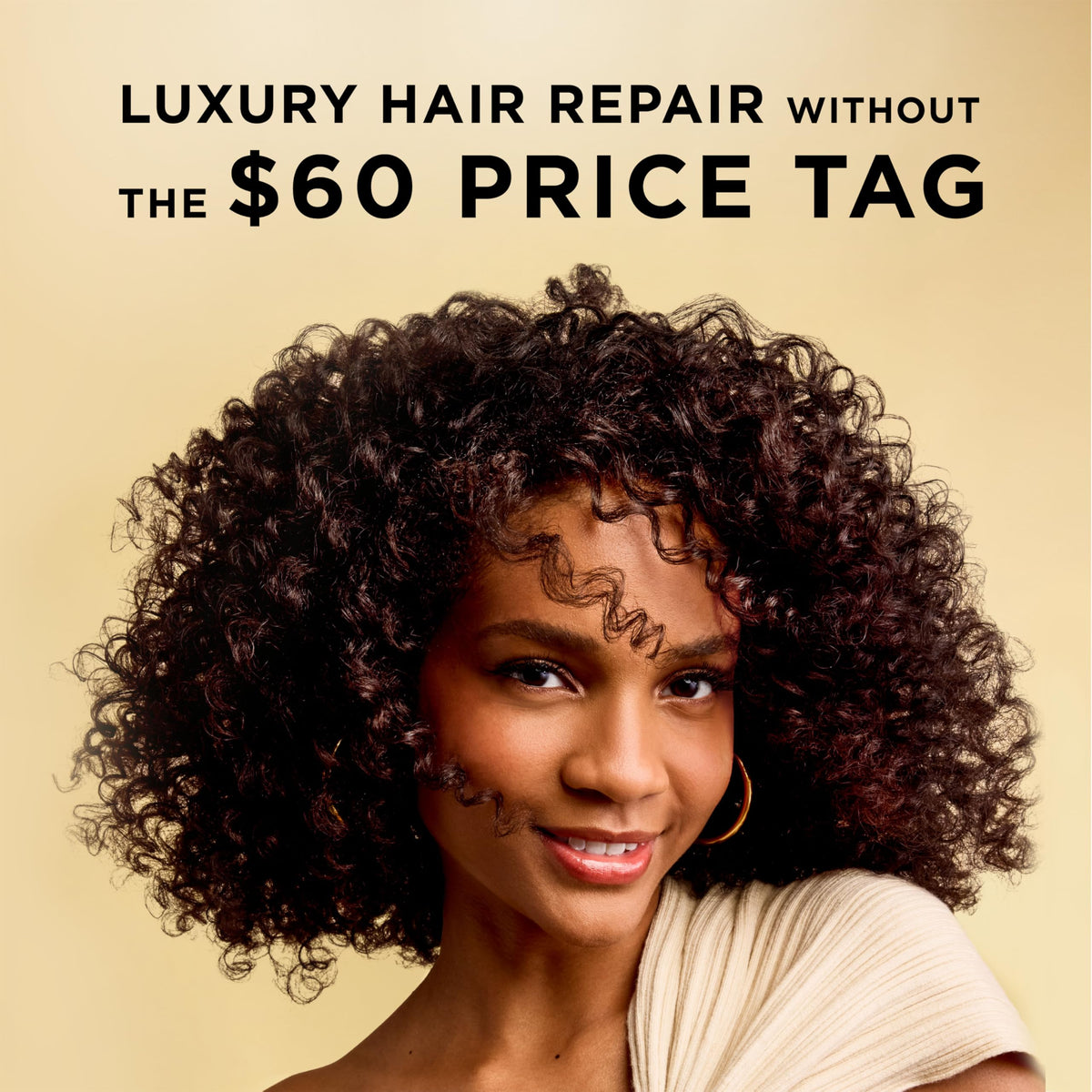 Pantene application on damp hair with finger-twisting to define curls