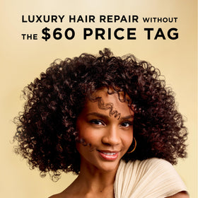 Pantene application on damp hair with finger-twisting to define curls