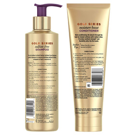 Pantene close-up of argan oil shampoo pump emphasizing easy dispensing