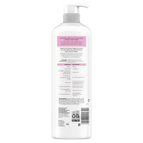 Pantene back of bottle directions and ingredients for safe, informed use