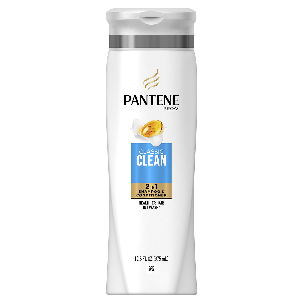 Pantene front bottle showing label and size for easy identification and daily convenience