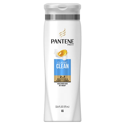 Pantene front bottle showing label and size for easy identification and daily convenience