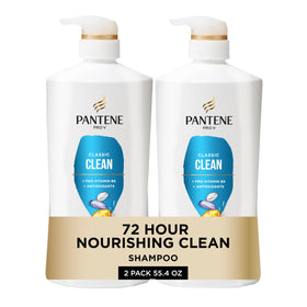 Pantene Classic Clean front packaging showing size and branding benefits