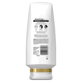 Pantene back label with ingredients list for informed buyers benefit