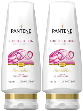 Pantene front packaging showing product and defined curls benefit