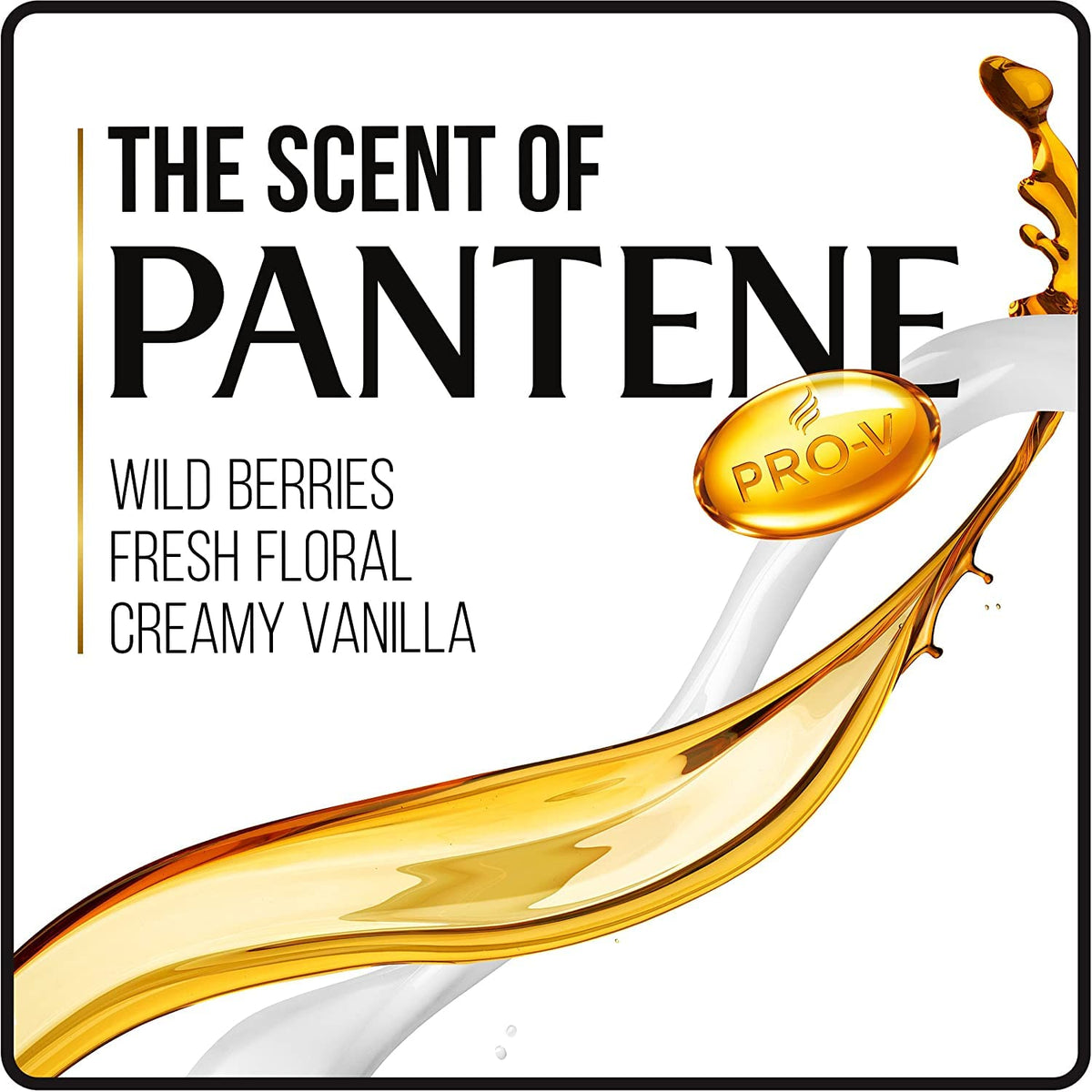 Pantene pump top dispensing conditioner for easy, mess‑free use benefit