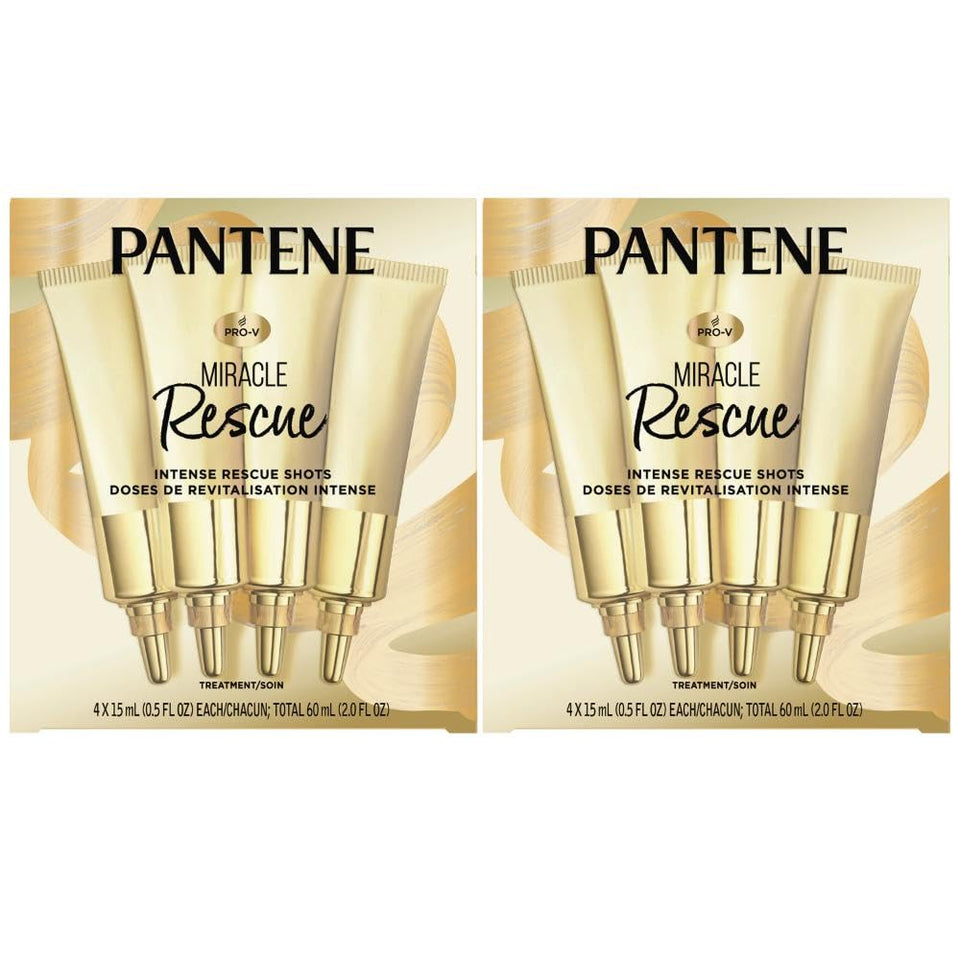 Pantene front packaging showing twin pack and intensive repair benefit