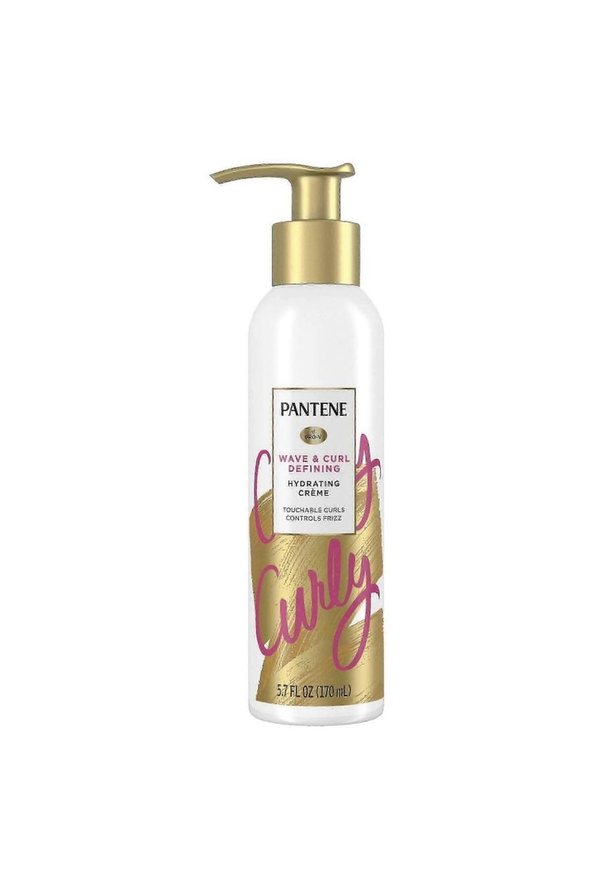 Pantene front packaging showing the 5.7 oz tube, clear product ID and styling benefit
