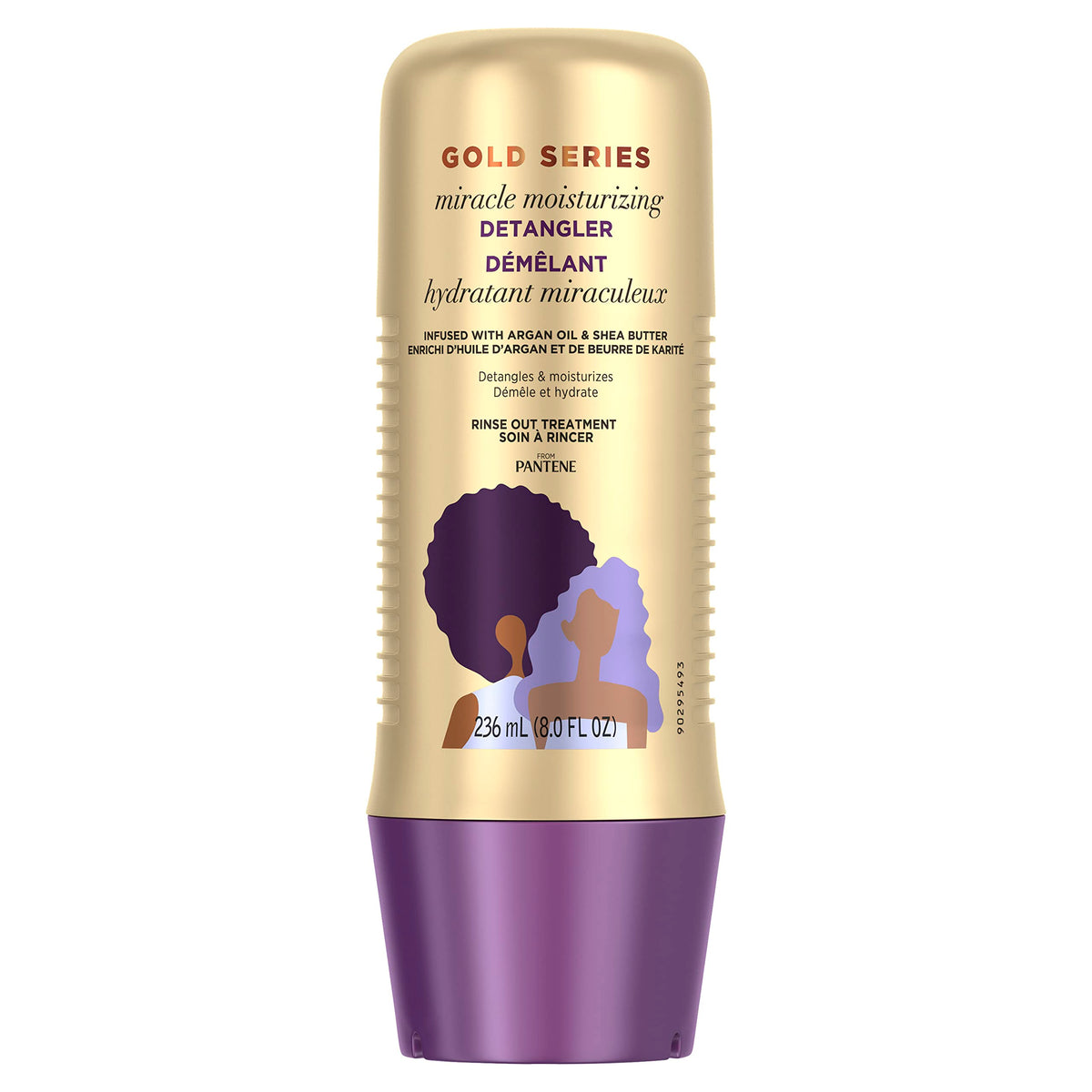 Pantene Gold Series front packaging showing product and size