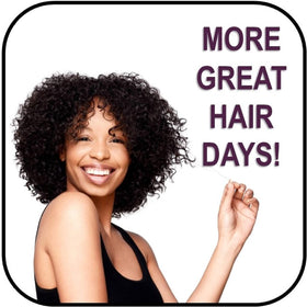 Pantene Gold Series applied on curly hair showing revived curl definition and reduced frizz