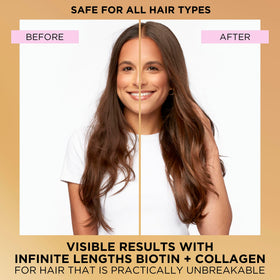 Pantene shampoo texture on surface illustrating gentle sulfate-free formula