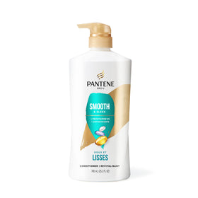 Pantene label showing Pro‑Vitamin B5 ingredient for strengthened strands