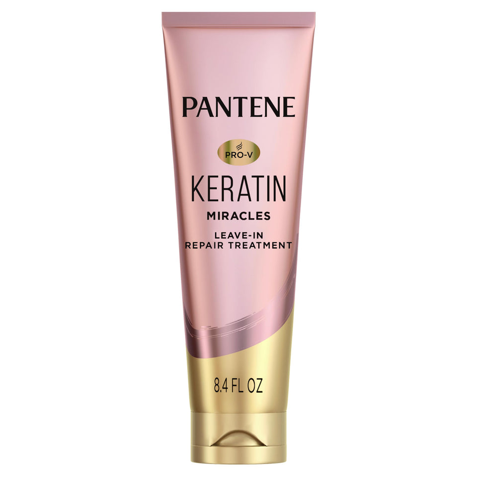 Pantene bottle front packaging showing brand and smooth hair benefit