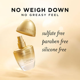 Lifestyle scene of Pantene on bathroom counter showing everyday routine integration