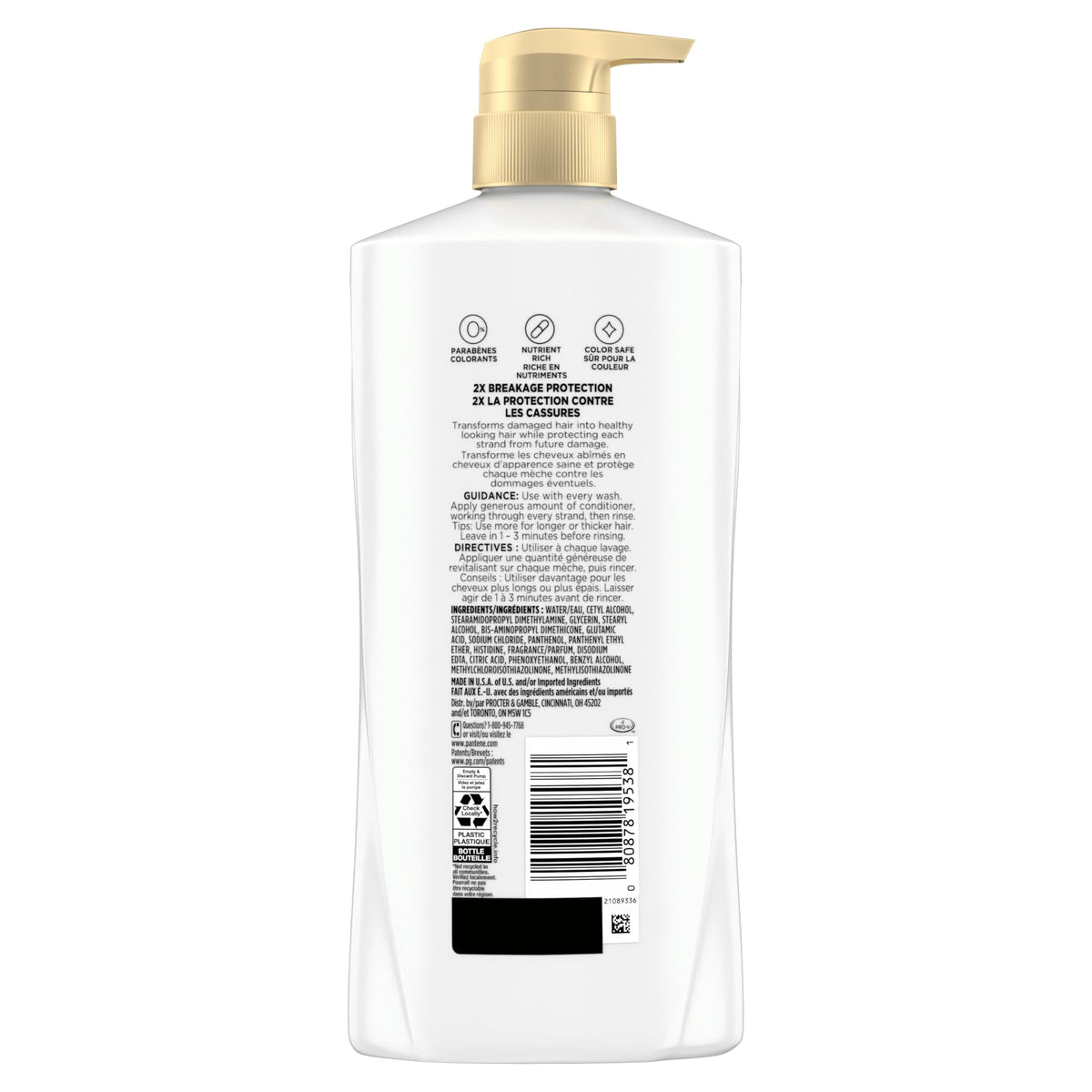 Pantene product styled with berries to suggest antioxidant-rich indulgent scent
