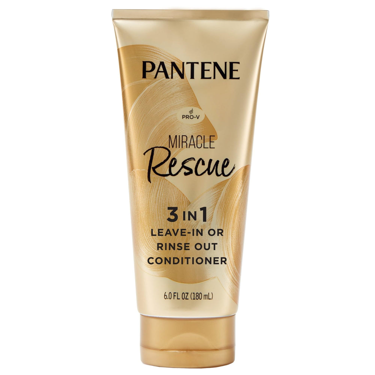 Pantene Miracle Rescue front bottle shot showing label and size benefits