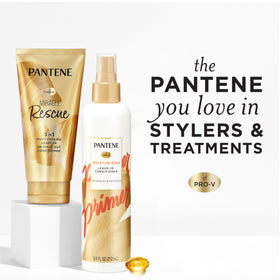 Pantene Miracle Rescue visible before and after smoothing to reduce frizz