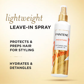 Pantene nozzle spraying fine mist demonstrating even application benefit