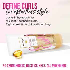 Pantene dispensing lotion from the open pump for easy use