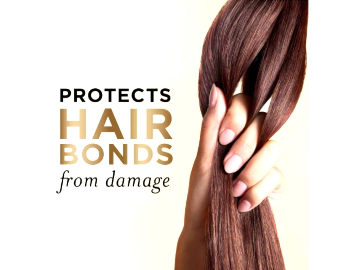 Pantene before and after hair comparison indicating improved softness
