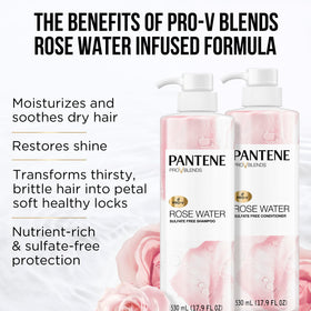 Pantene back label ingredient list and usage instructions for clarity