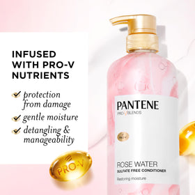 Pantene pump dispensing conditioner for easy, controlled daily use