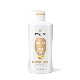 Pantene two-pack on shelf suggesting value and reliable daily hydration
