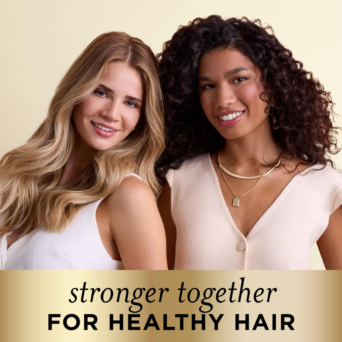 Pantene bottle in hand for scale indicating 52.8 oz total set size benefit