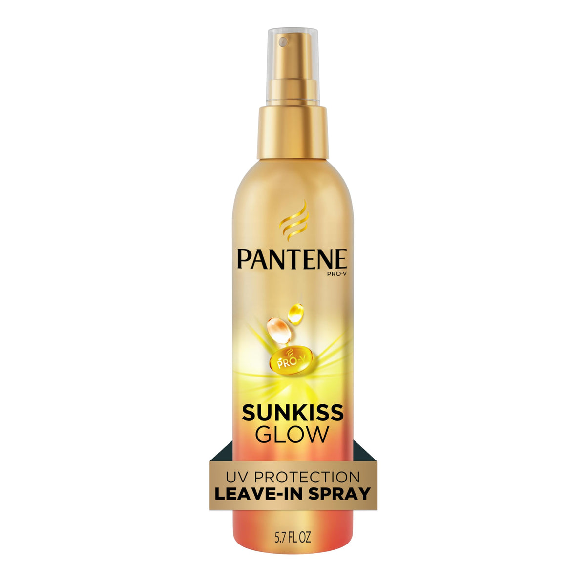 Pantene Sunkiss Glow front packaging showing bottle and label benefits