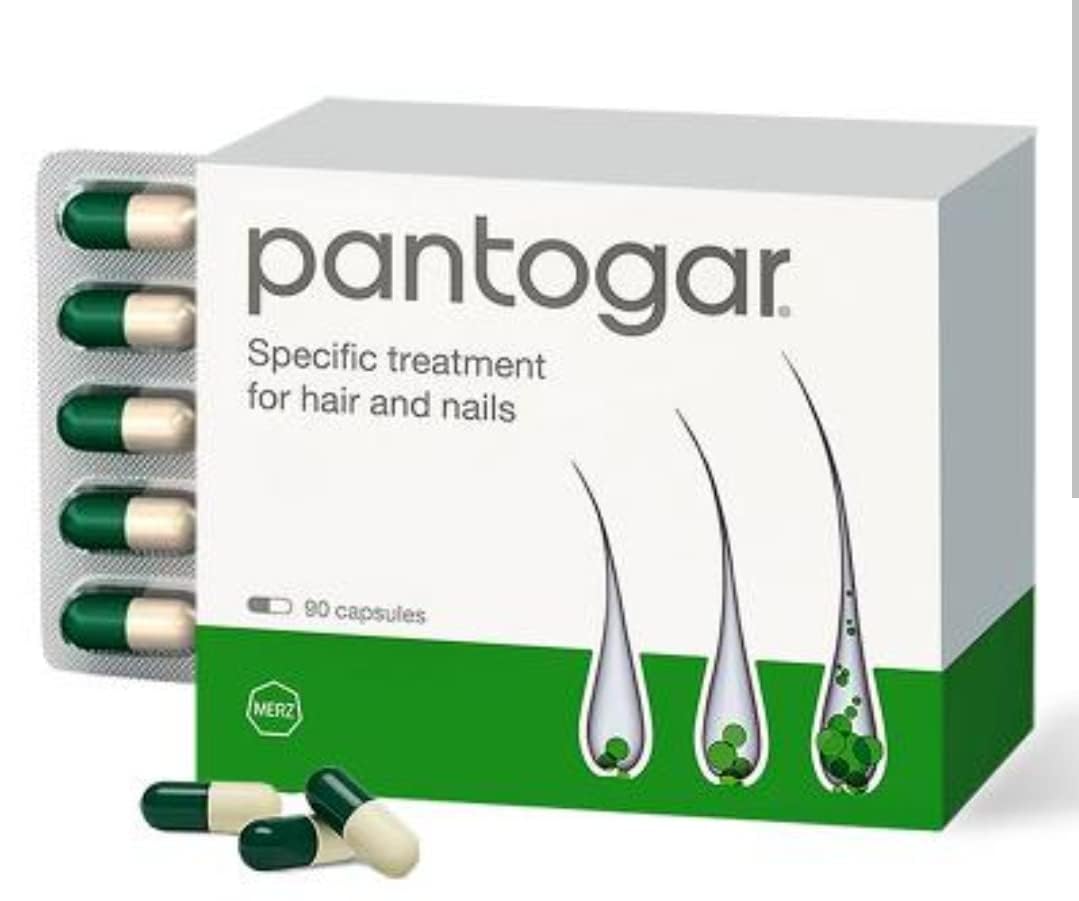 Pantogar with healthy hair and nails scene showing supportive cosmetic benefit