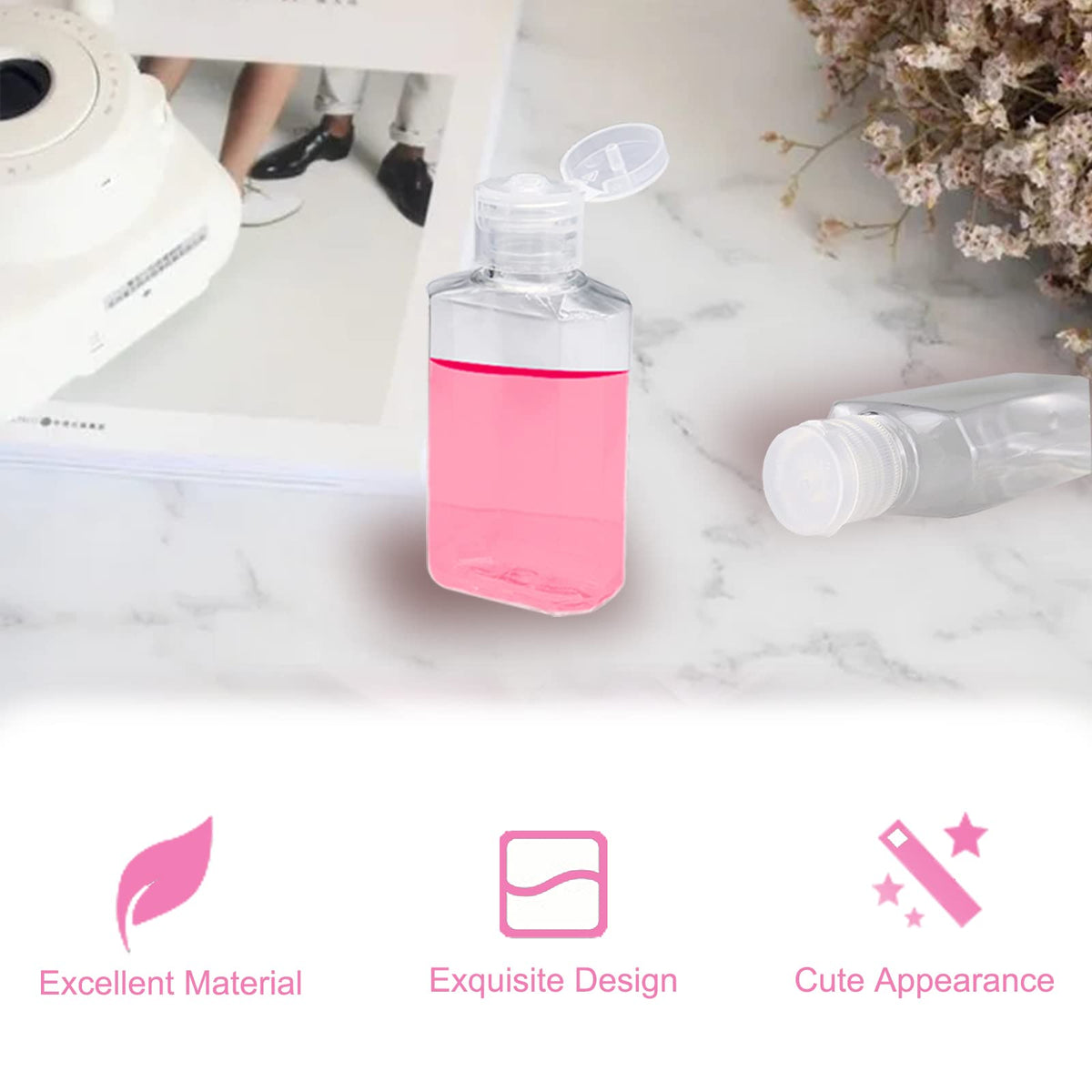 Panxxsen bottle being filled with funnel demonstrating effortless refilling and portion control