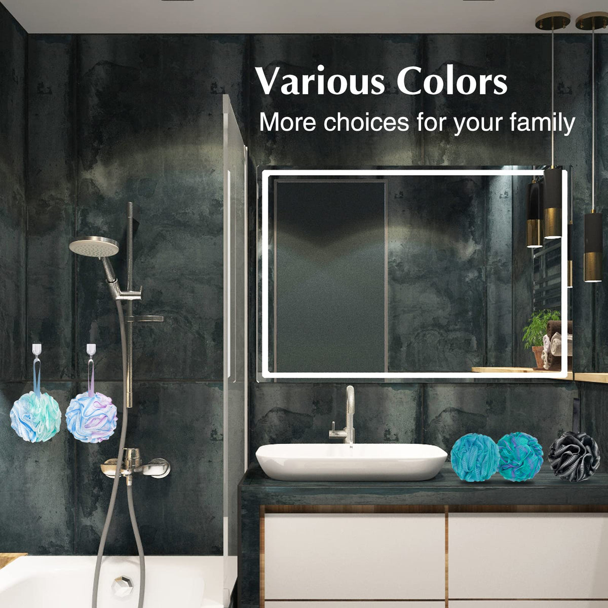 Panxxsen arranged colors for family use and easy identification
