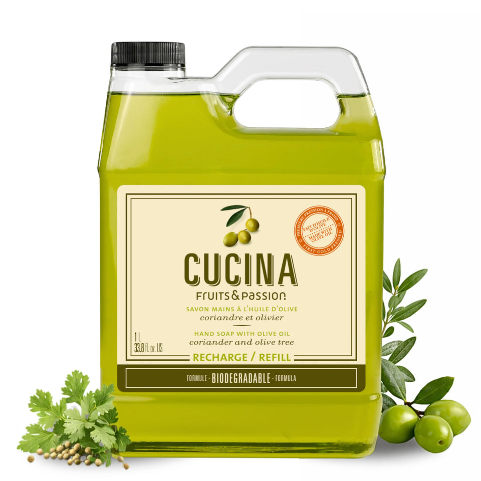 PANZERR front packaging showing elegant Cucina refill and kitchen-ready design
