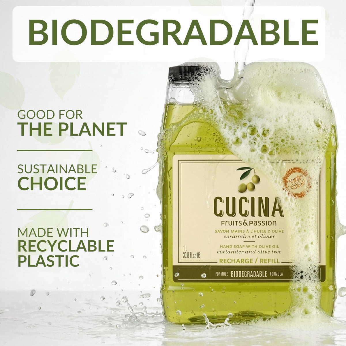 PANZERR bottle with olive oil visual emphasizing natural moisturizing ingredient