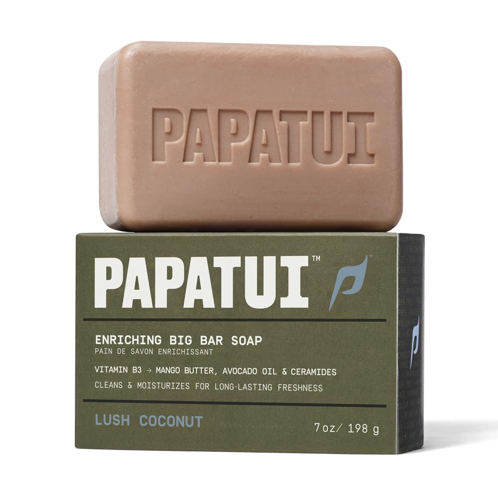 PAPATUI bathroom shelf styled image suggesting premium grooming routine