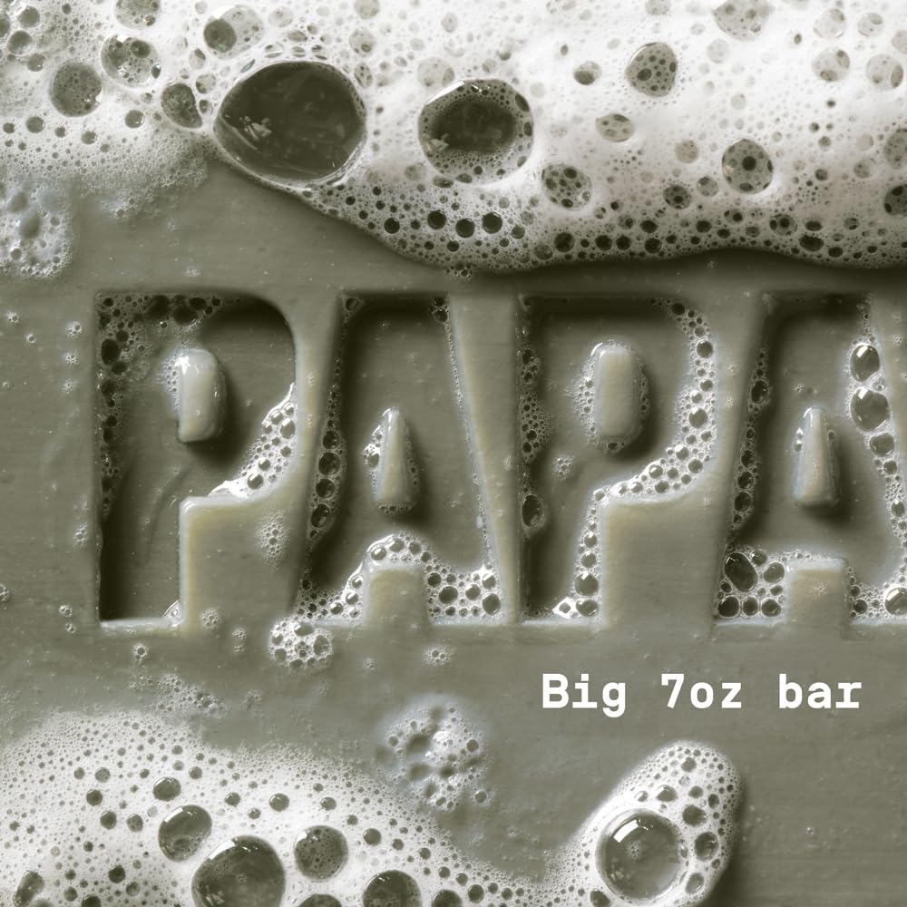 PAPATUI creamy lather in hand demonstrating rich hydration and effective cleaning