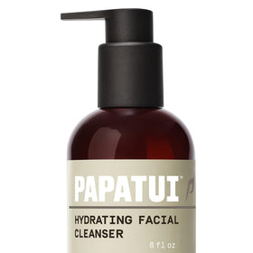 PAPATUI front packaging showing bottle and brand benefit of gentle cleanse