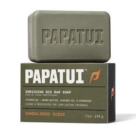 PAPATUI label close-up showing cleaner claims and ingredient transparency benefits