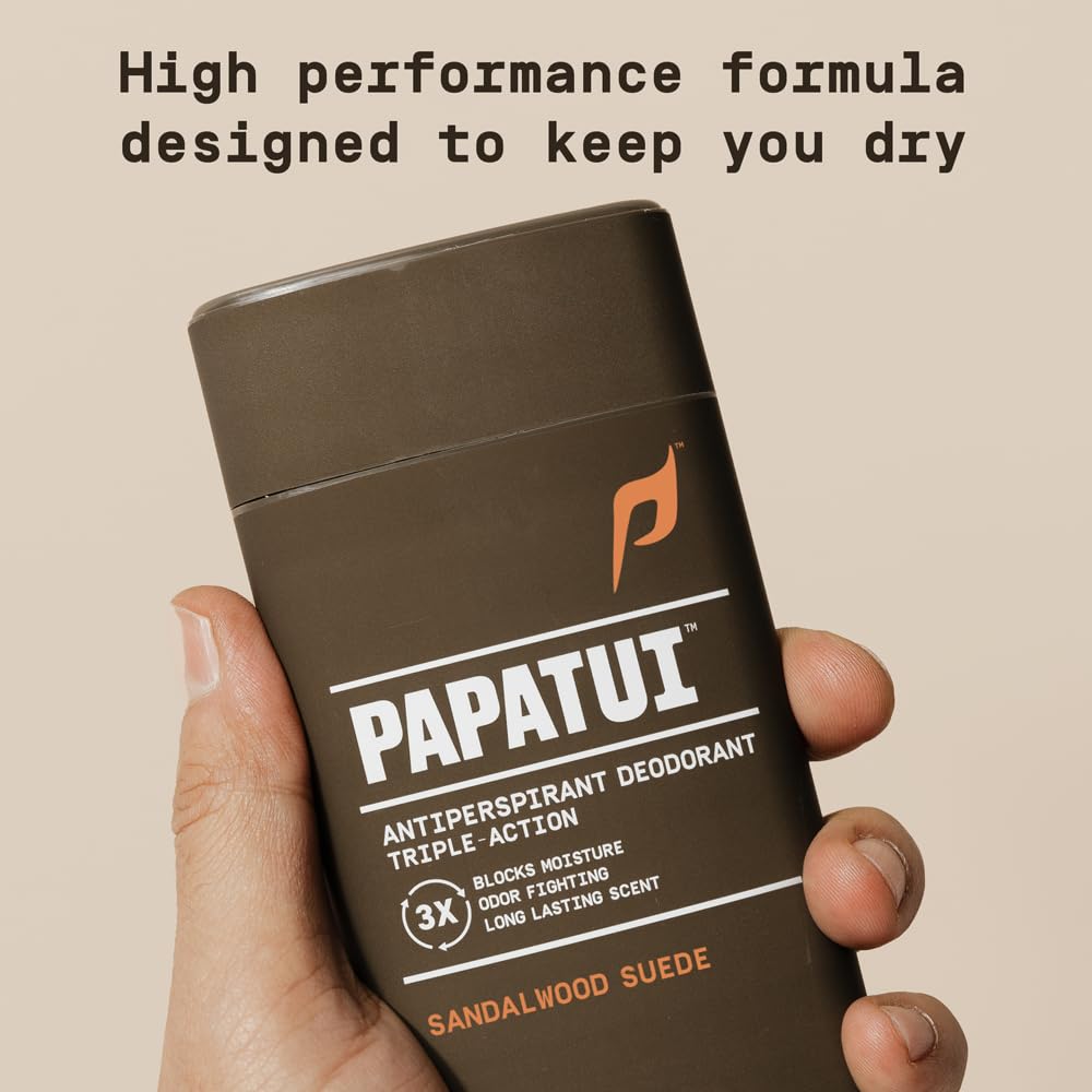 PAPATUI label close-up highlighting ingredient list and cleaner formulation benefits