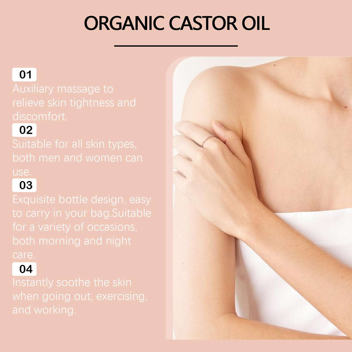 PAQIMAN rose quartz roller close-up highlighting smooth massage benefit