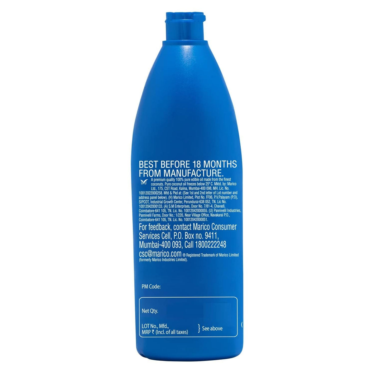 Parachute jar on bathroom vanity evoking daily skincare routine